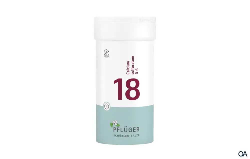 BIOCHEMIE PFLÜGER® Nr. 18 Calcium sulfuratum D6 Tabletten