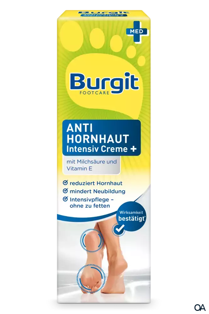 Burgit Footcare Anti Hornhaut Intensiv Creme Plus