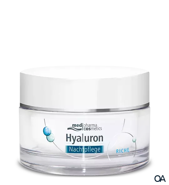 medipharma cosmetics Hyaluron Nachtpflege Riche