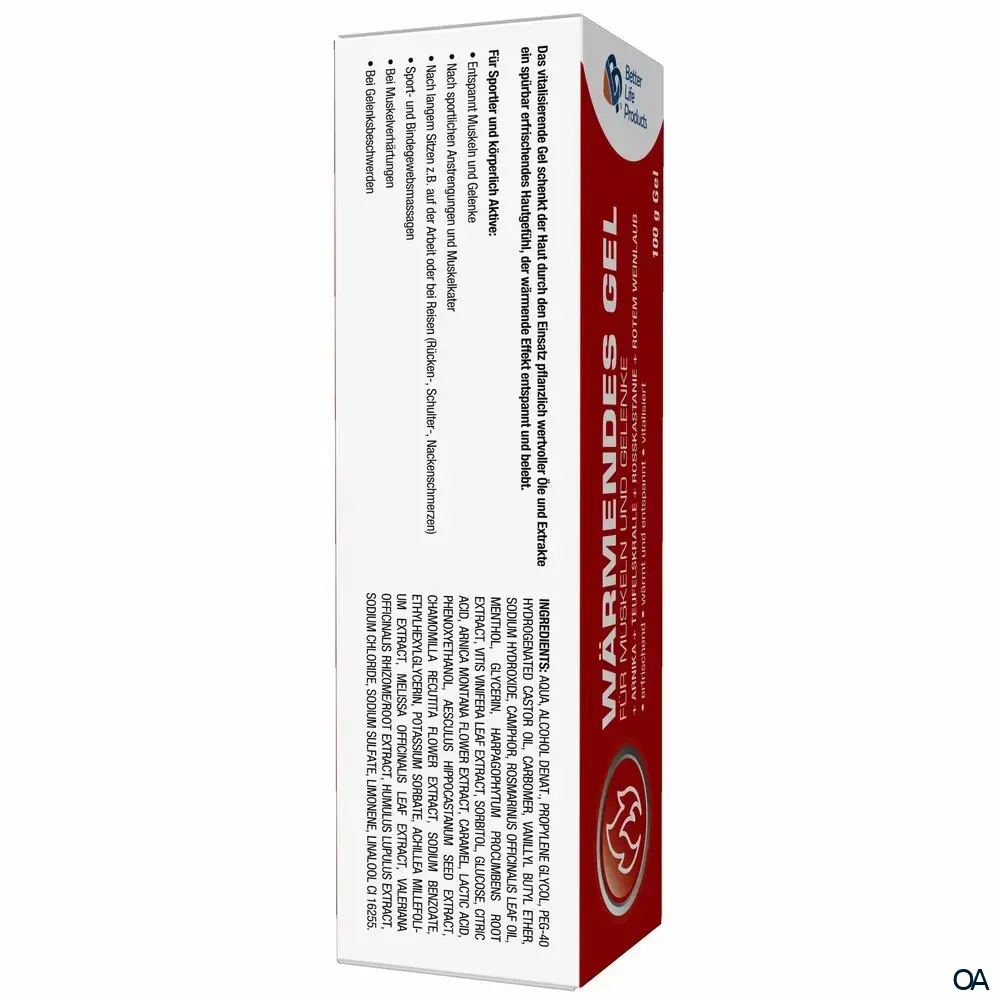 Better Life Products® Wärmendes Gel