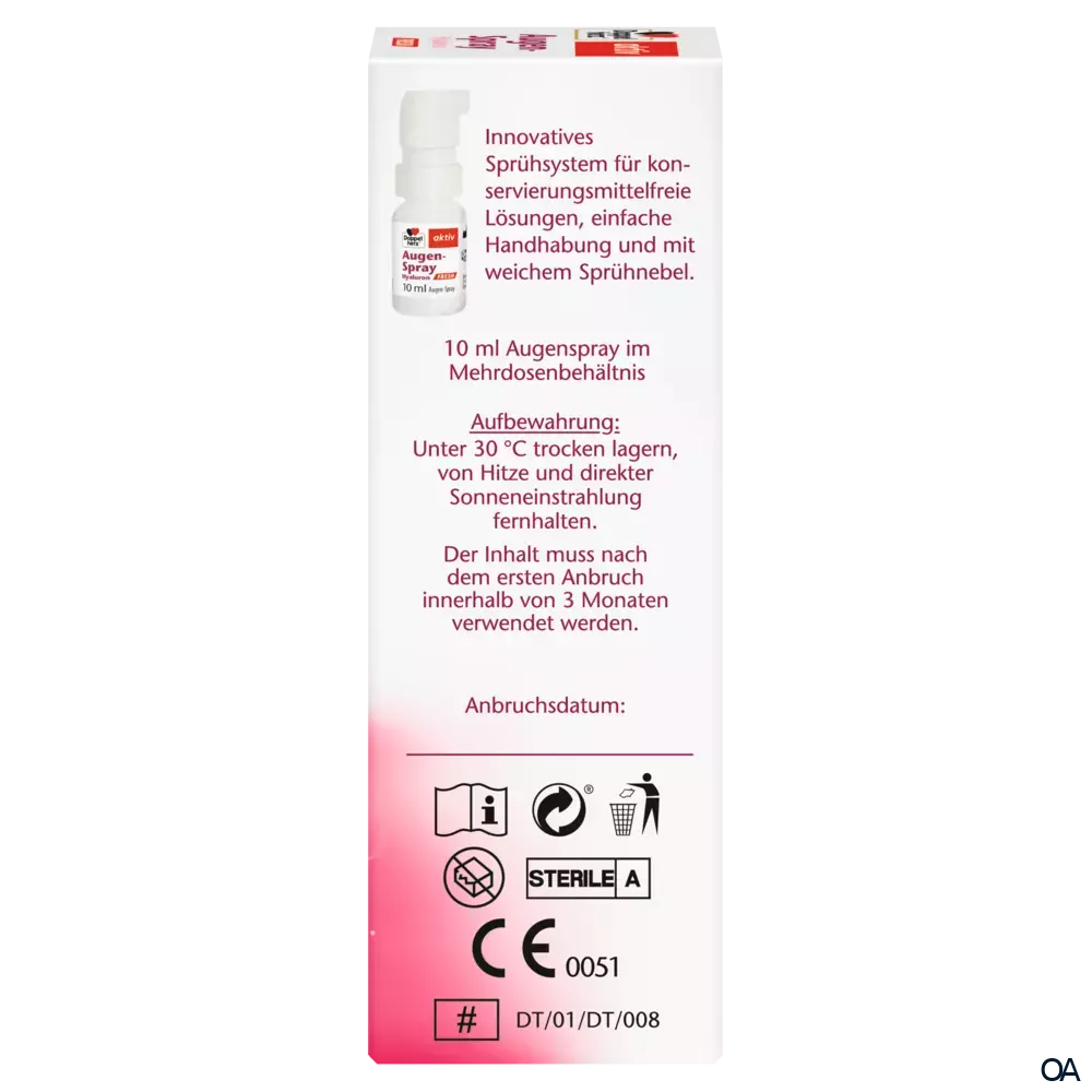 Doppelherz aktiv Augen-Spray Hyaluron FRESH