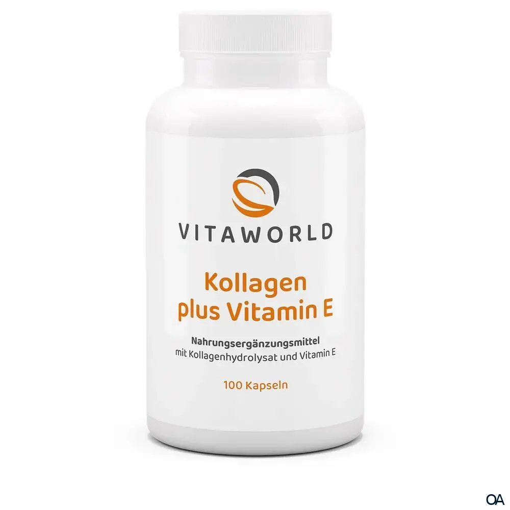 Vitaworld Kollagen plus Vitamin E Kapseln