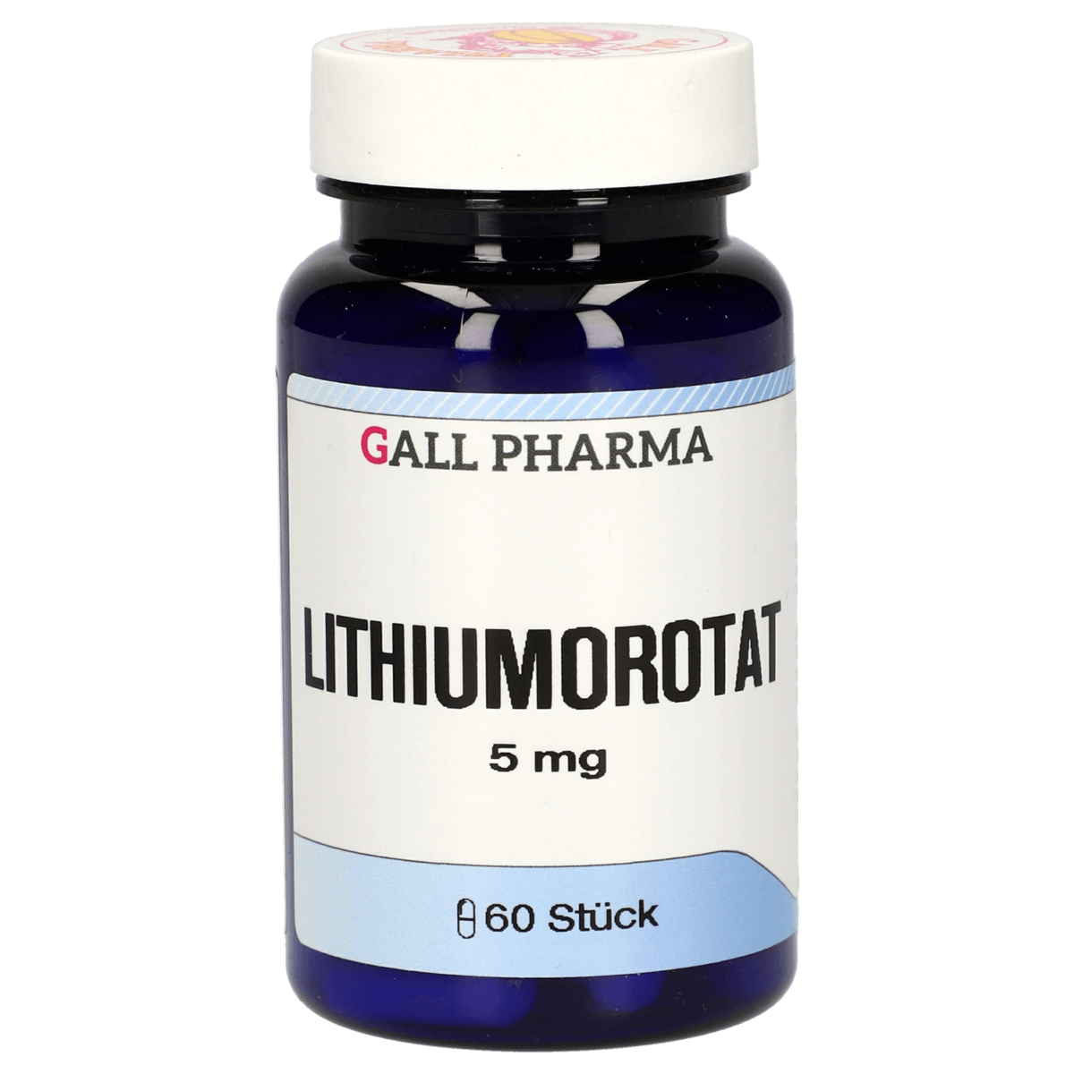 Gall Pharma Lithiumorotat 5 mg GPH Kapseln