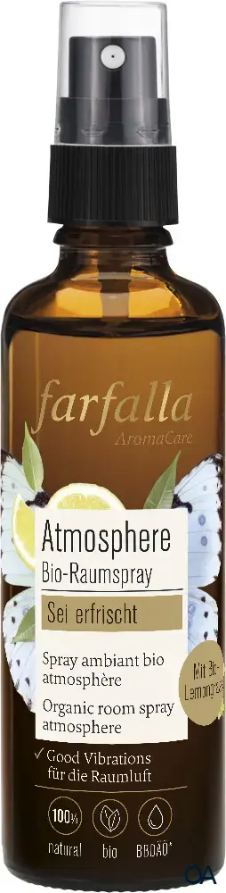 Farfalla Sei erfrischt Sei erfrischt, Lemongrass, Atmosphère Bio-Raumspray