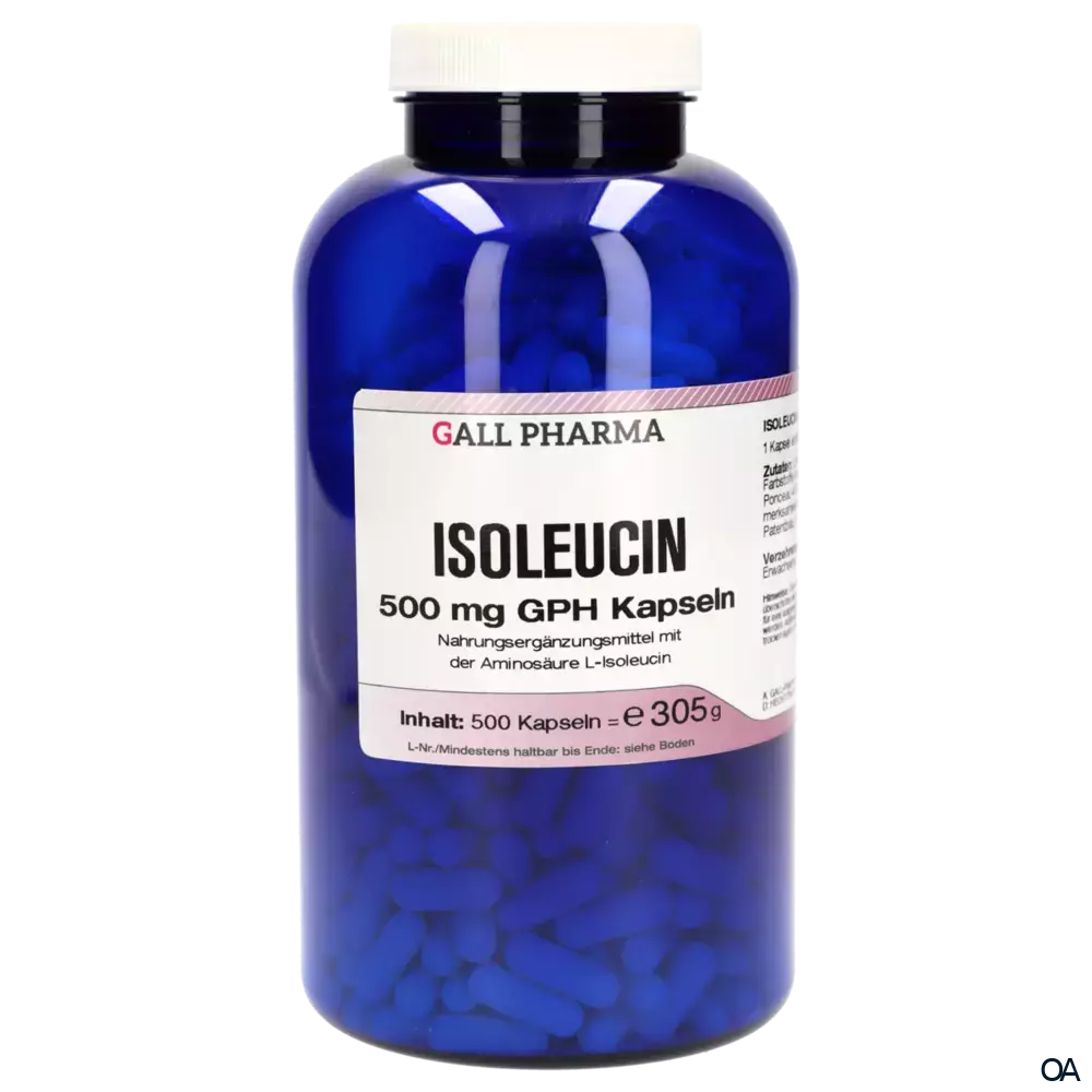 Gall Pharma Isoleucin 500 mg Kapseln