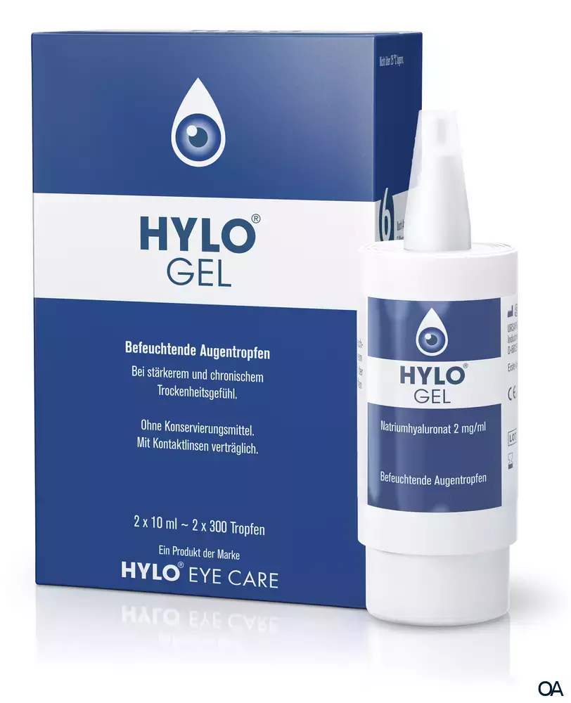 HYLO® GEL Augentropfen 2 x 10 ml