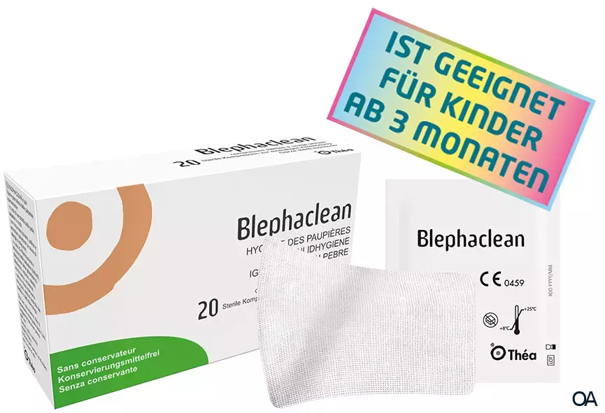 Blephaclean® Sterile Pflegetücher Blephaclean® Sterile Pflegetücher