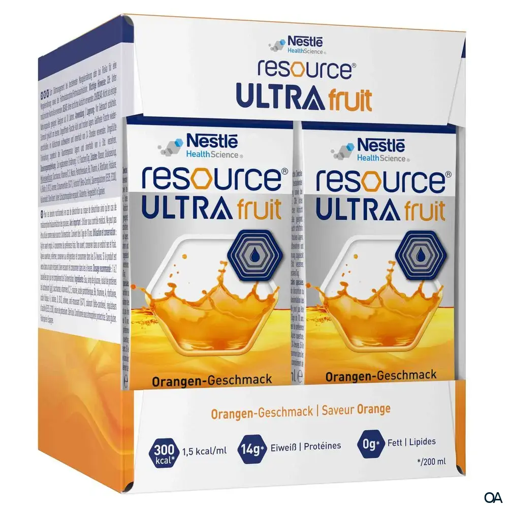 Resource® ULTRA fruit Orange Trinknahrung 200 ml