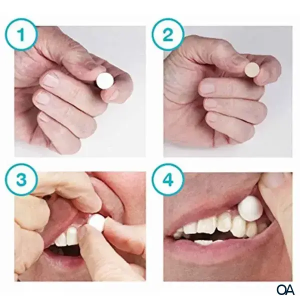 OraCoat XyliMelts Hafttabletten Beerenmix