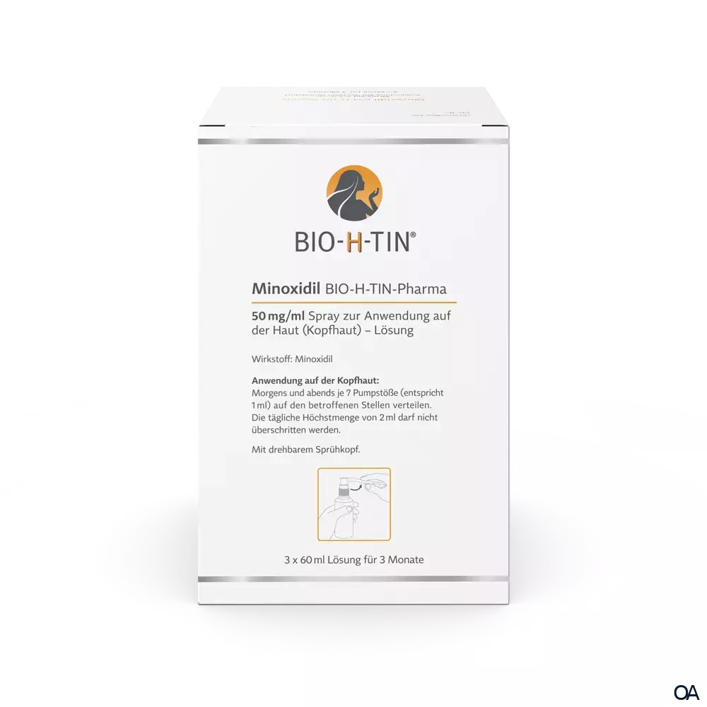 Minoxidil BIO-H-TIN® 50mg/ml Spray