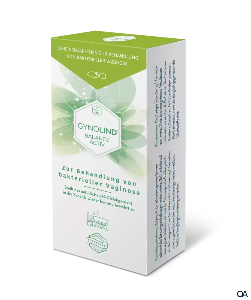 Gynolind Balance Activ Scheidenzäpfchen