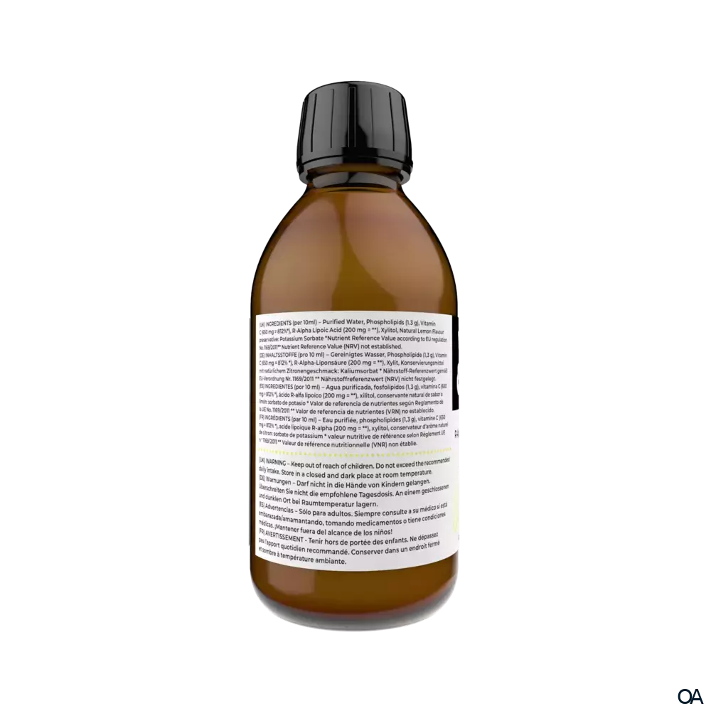 Youth & Earth Liposomale R-Alpha-Liponsäure + Vitamin C flüssig