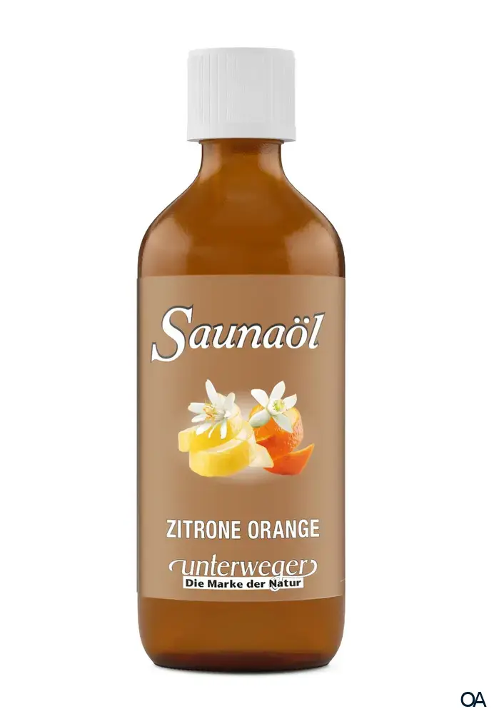 Unterweger Saunaöl Zitrone Orange