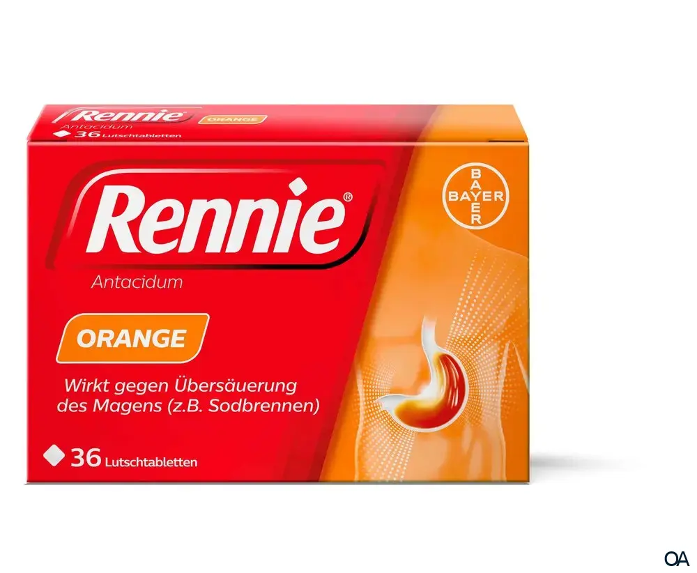 Rennie® Antacidum Orange-Lutschtabletten