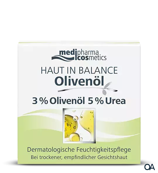 medipharma cosmetics Haut in Balance Olivenöl Dermatologische Feuchtigkeitspflege