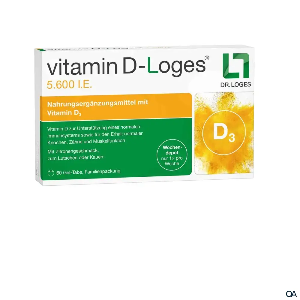 vitamin D-Loges® 5.600 I.E. Gel-Tabs