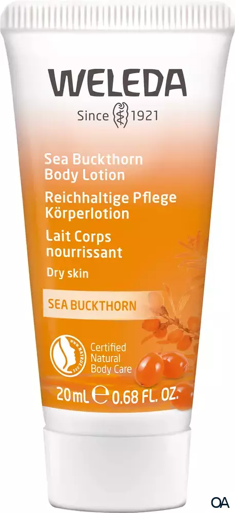 Weleda Reichhaltige Pflege Körperlotion Sanddorn