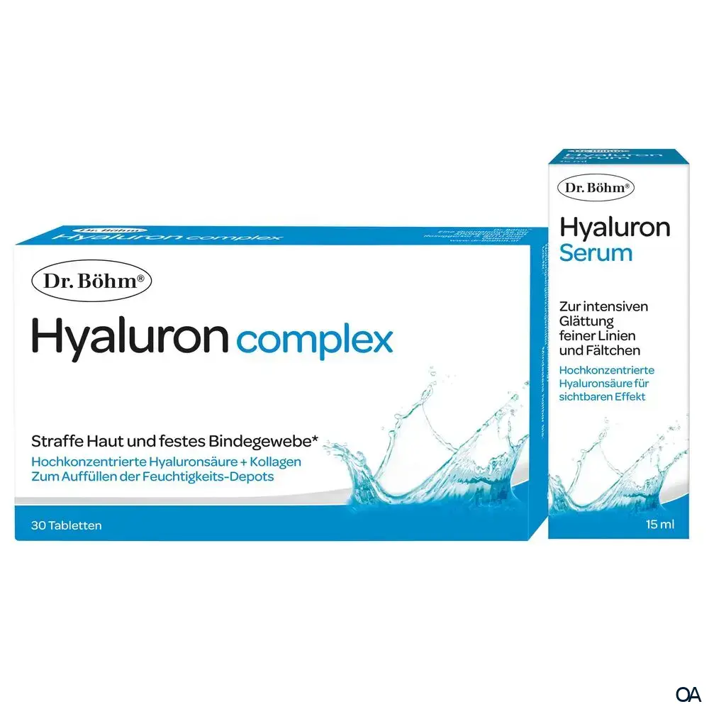 Dr. Böhm® Hyaluron complex Tabletten + Hyaluron Serum