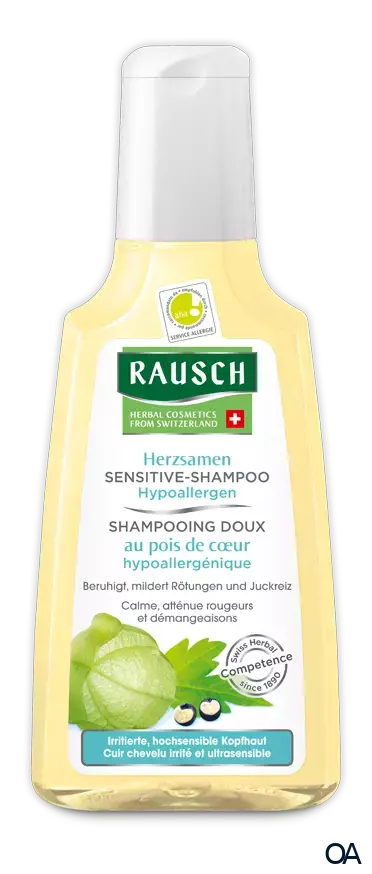 RAUSCH Sensitive-Shampoo mit Herzsamen