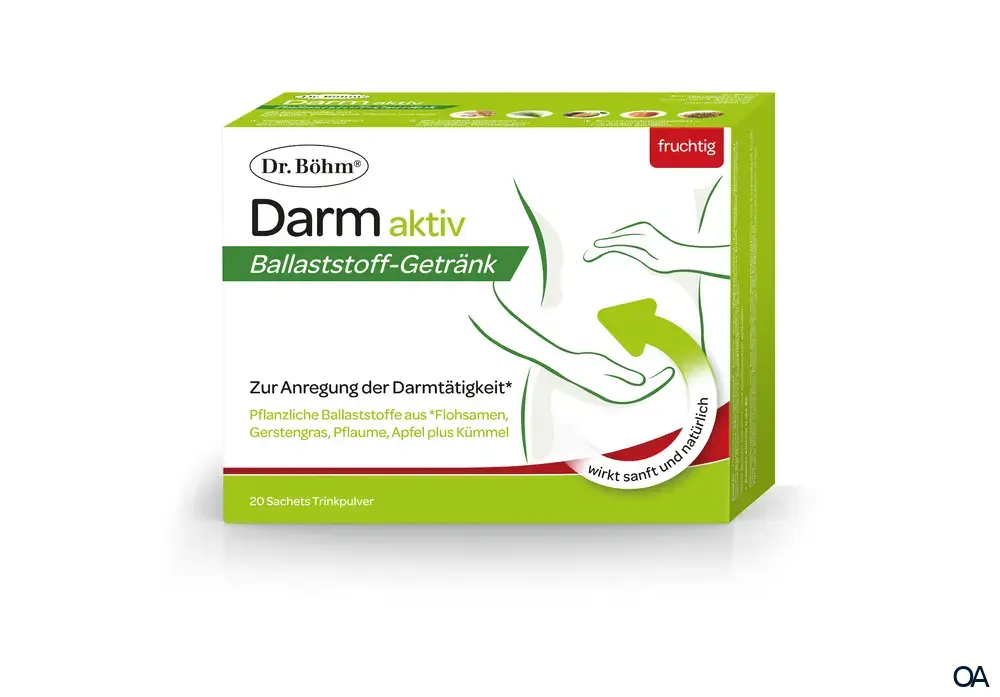 Dr. Böhm® Darm aktiv Trinkpulver fruchtig Sachets