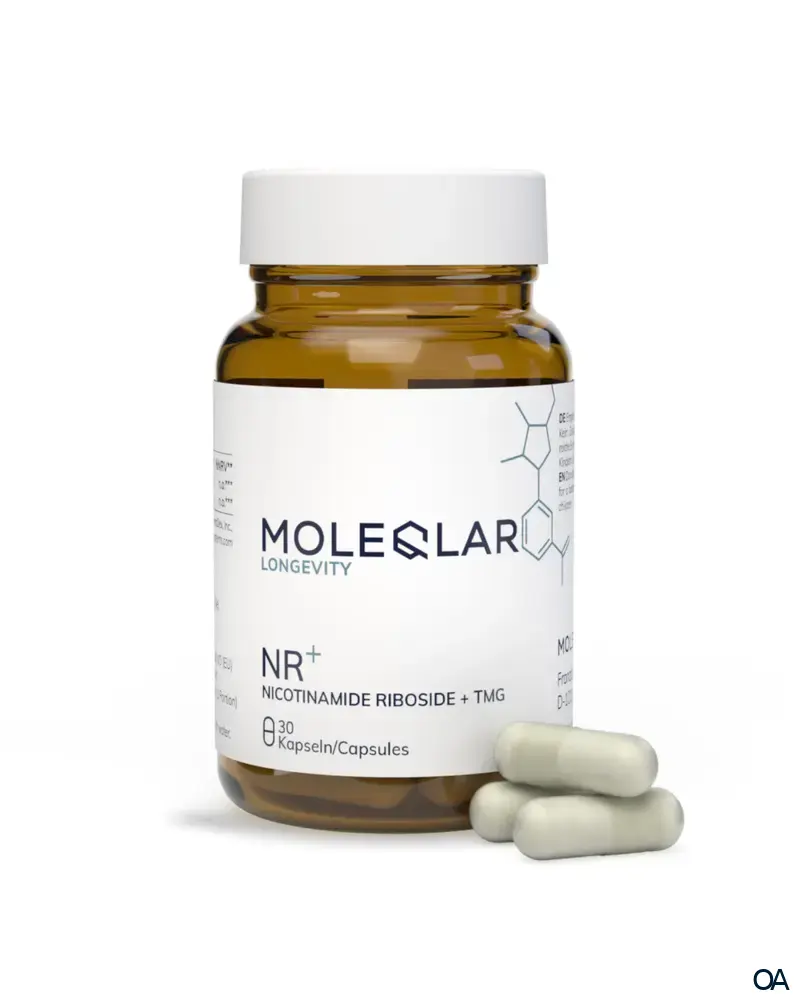 MoleQlar Longevity NR+ (Nicotinamid Ribosid + TMG) Kapseln