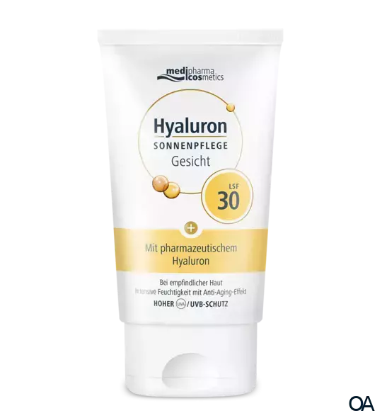 medipharma cosmetics Hyaluron Sonnenpflege Gesicht LSF 30
