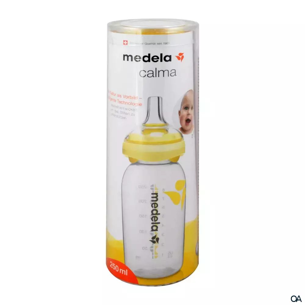 Medela Calma Sauger mit Calma Flasche 250 ml