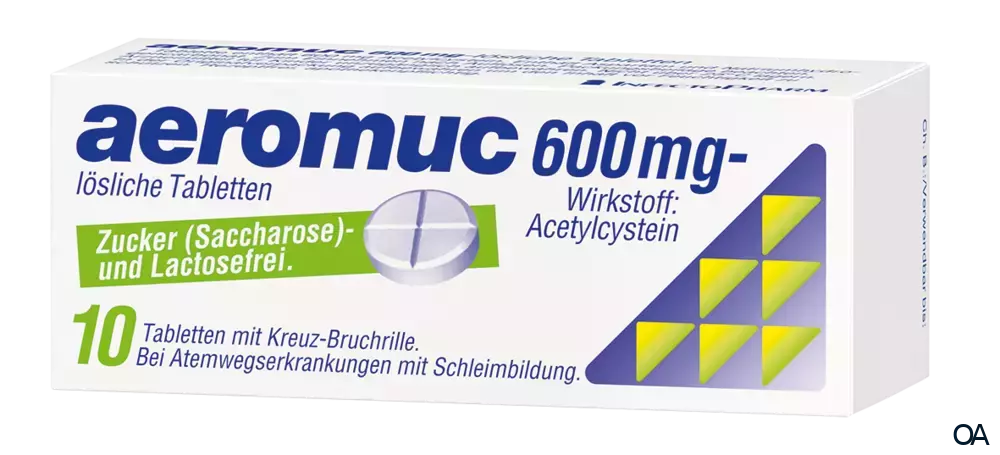 Aeromuc 600 mg lösliche Tabletten