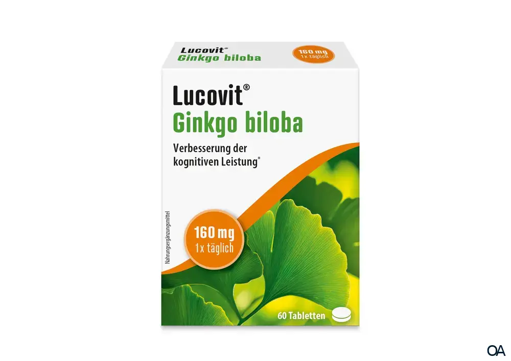 Lucovit® Gingko biloba 160 mg Tabletten