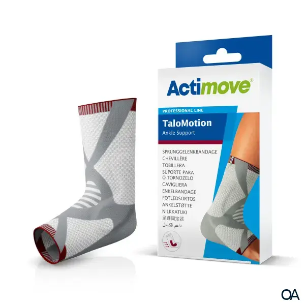 Actimove® TaloMotion Sprunggelenkbandage, L / Links, 23 – 25 cm