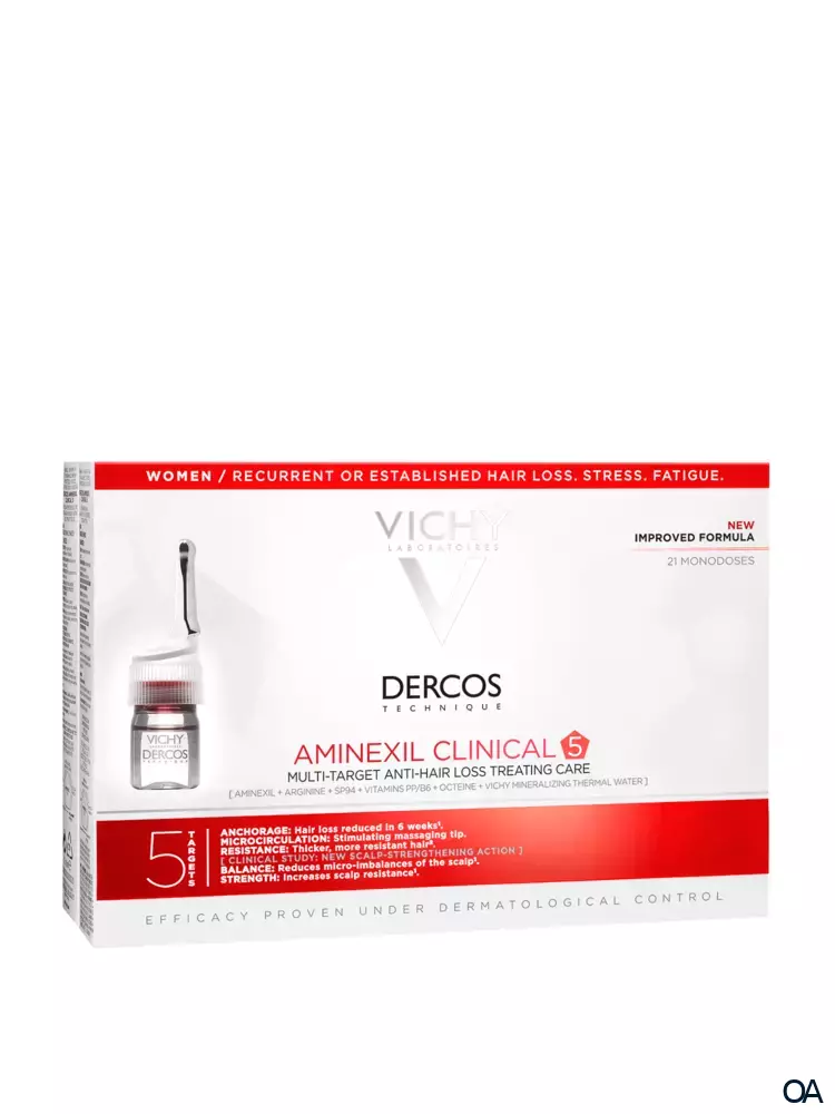 VICHY Dercos Aminexil Clinical 5 Frauen 21x6 ml