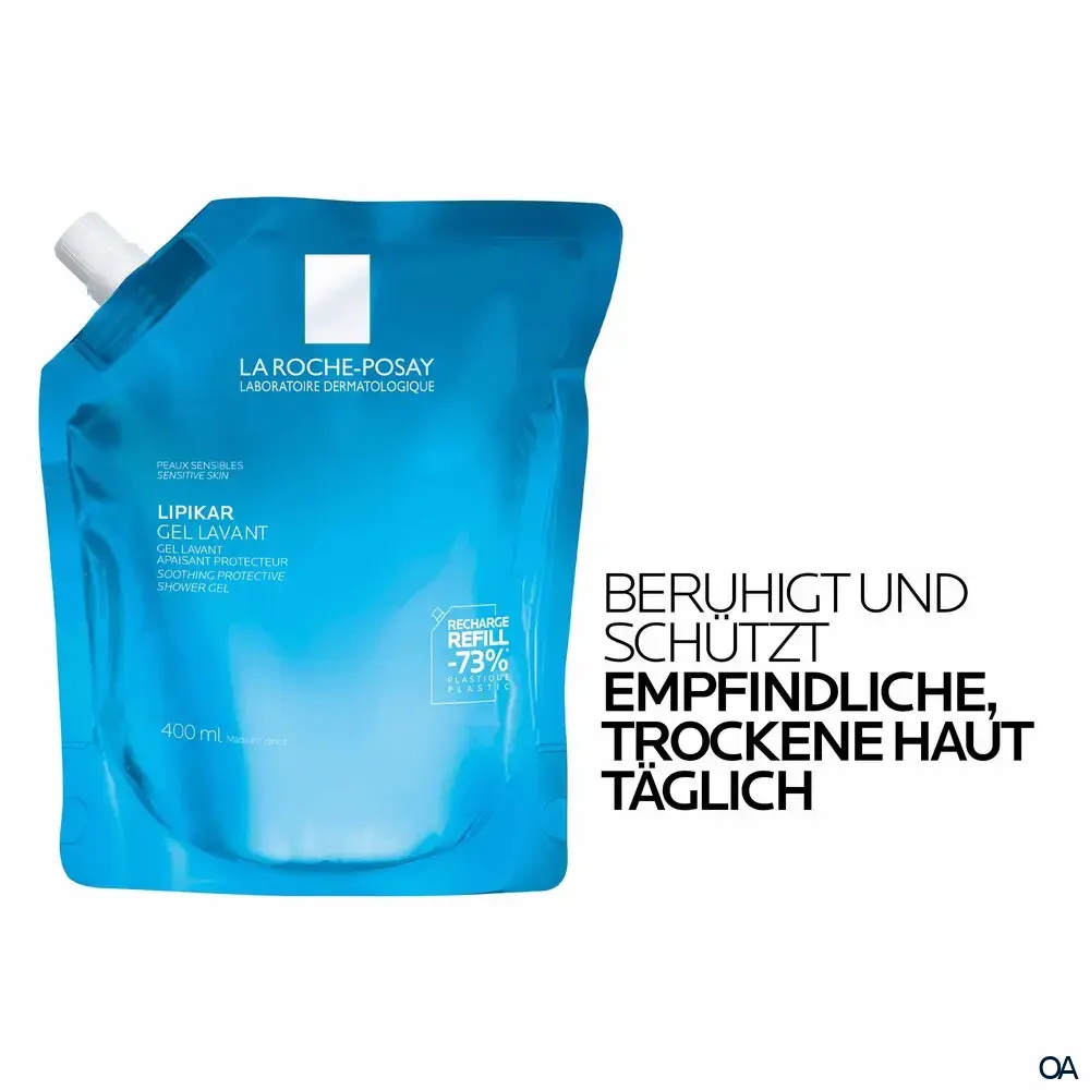La Roche-Posay Lipikar Gel Lavant mildes Duschgel - Nachfüllbeutel