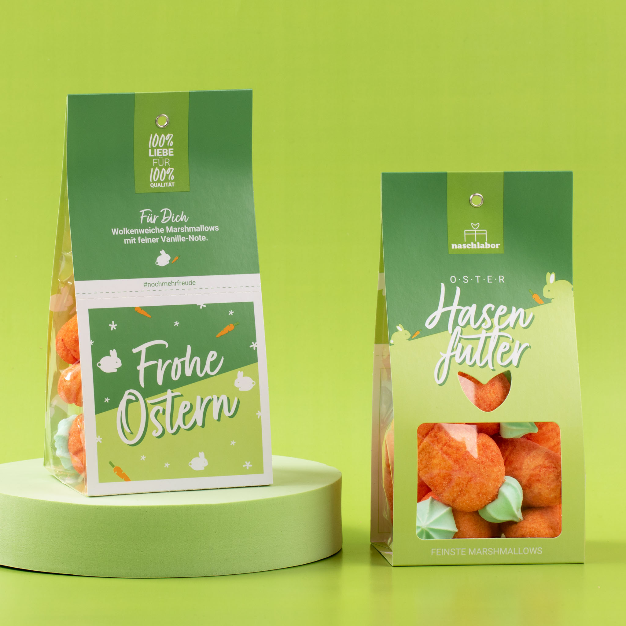 Naschlabor Marshmallow Osterhasen Futter