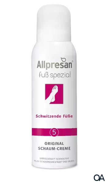 Allpresan Fuß spezial Nr. 5 Original Schaum-Creme