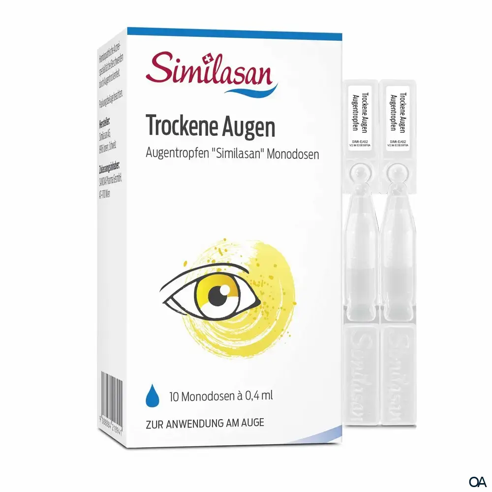 Similasan trockene Augen Augentropfen Monodosen 0,4 ml