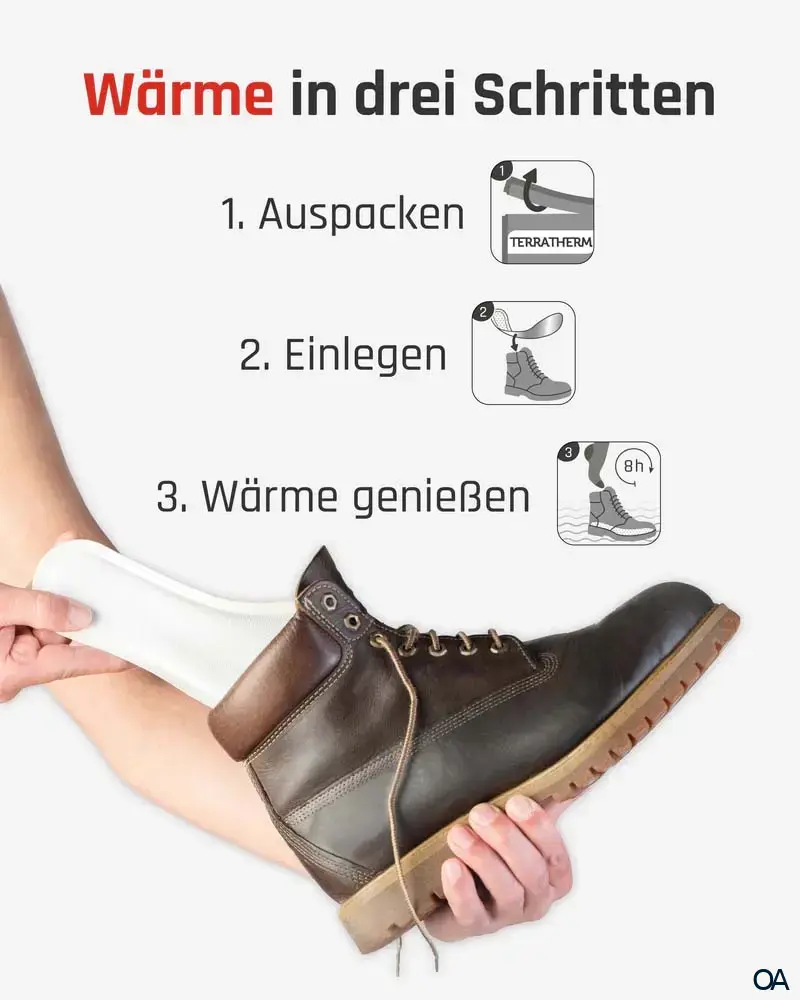Terratherm Wärmesohlen - XL (44-46)