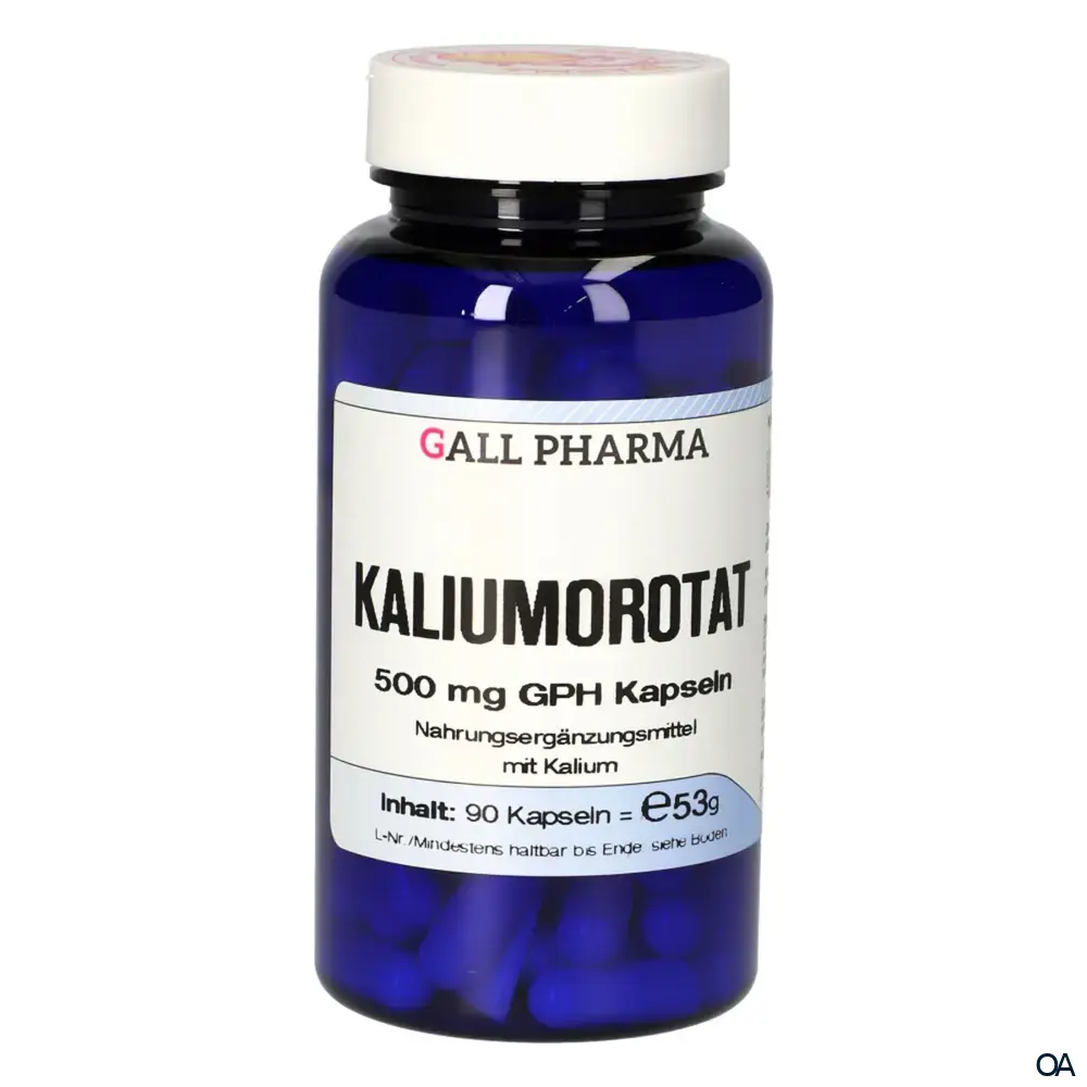 Gall Pharma Kaliumorotat 500 mg Kapseln