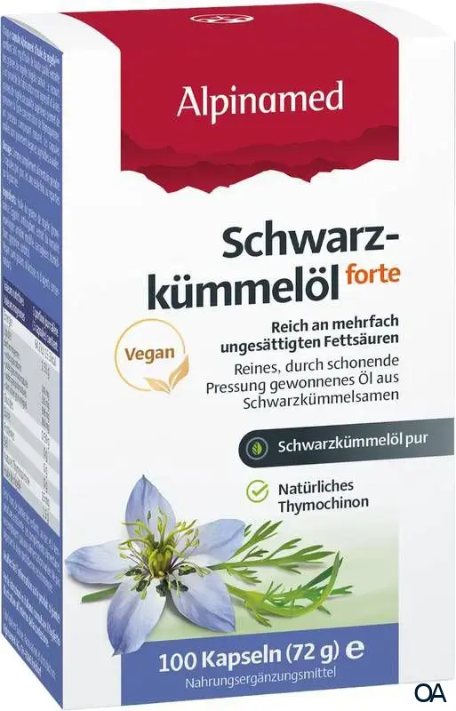 Alpinamed® Schwarzkümmelöl forte Kapseln