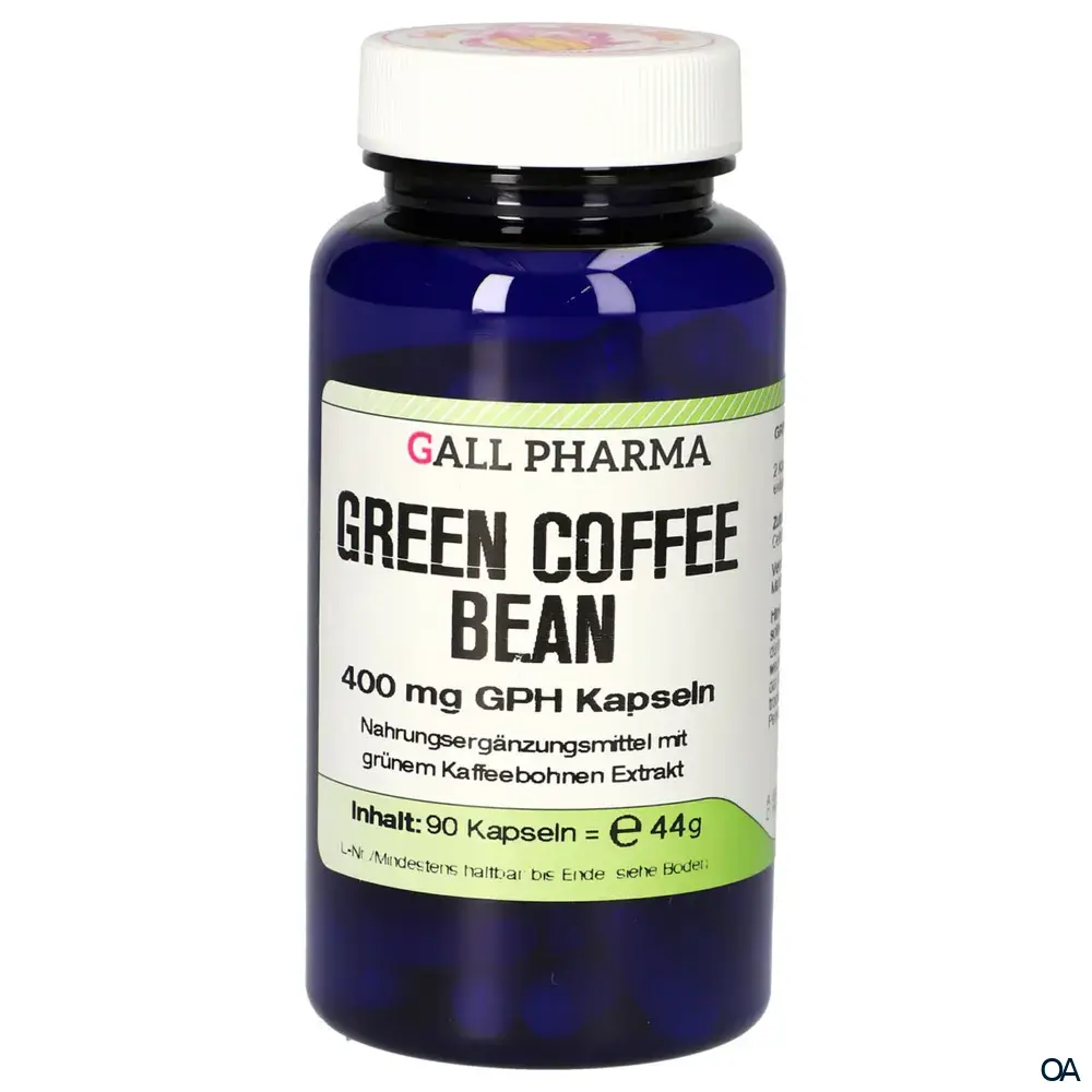 Gall Pharma Green Coffee Bean 400 mg Kapseln