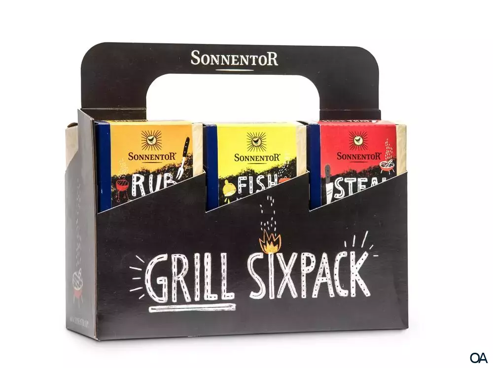 Sonnentor Grillgewürze Sixpack
