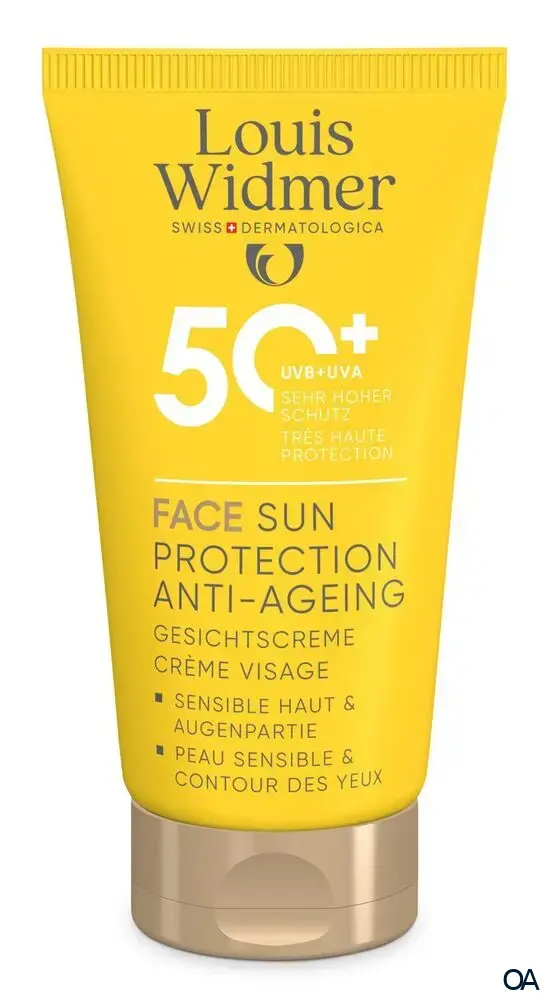 Louis Widmer suncare Face Sun Protection Anti-Ageing 50+ Gesichtscreme - leicht parfümiert
