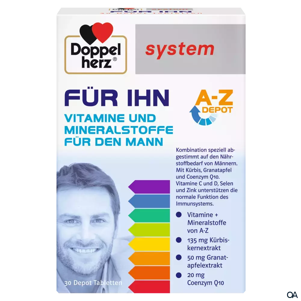 Doppelherz system Für Ihn Depot-Tabletten