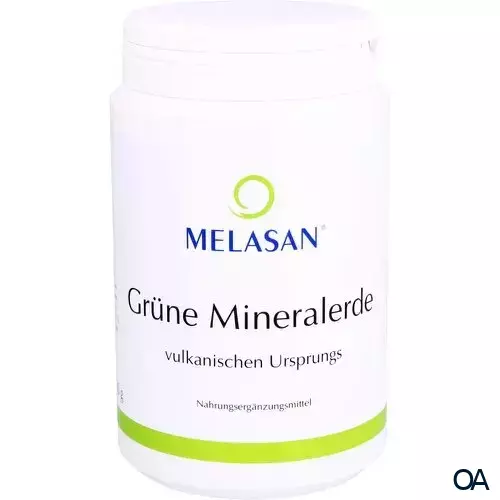 Melasan Grüne Mineralerde Pulver