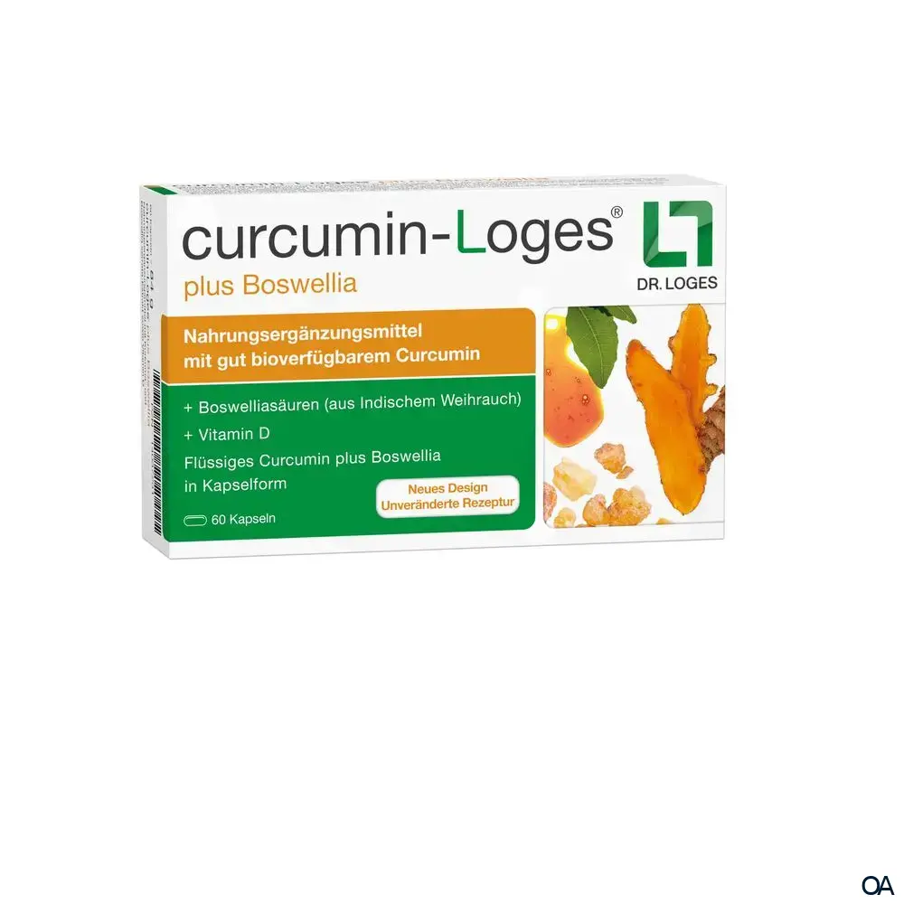 curcumin-Loges® plus Boswellia Kapseln