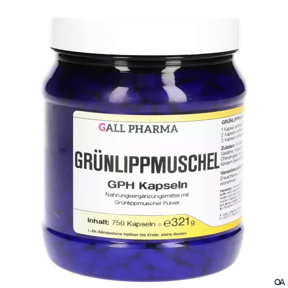 Gall Pharma Grünlippmuschel Kapseln