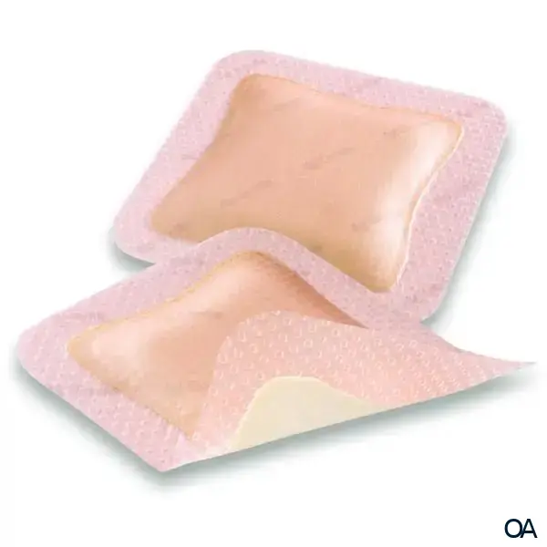 ALLEVYN Ag GENTLE BORDER haftender Silikon-Schaumverband steril, 10 x 10 cm