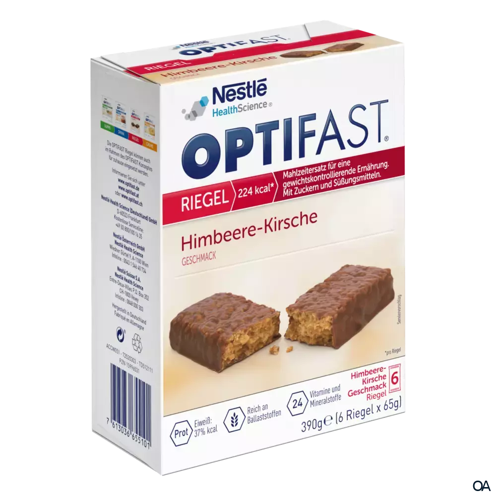 Optifast® Riegel Himbeere-Kirsche