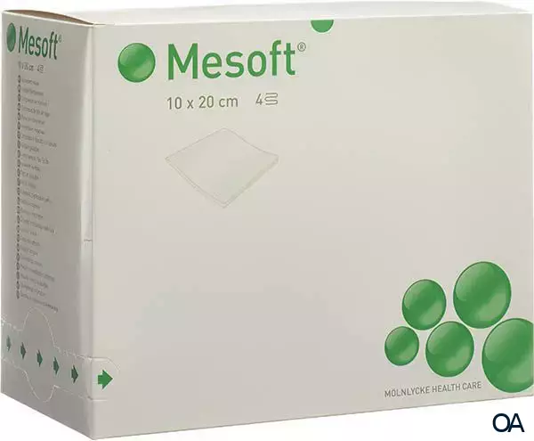 Mesoft® Vlieskompressen steril 10 x 20 cm, 24 x 5 Stück