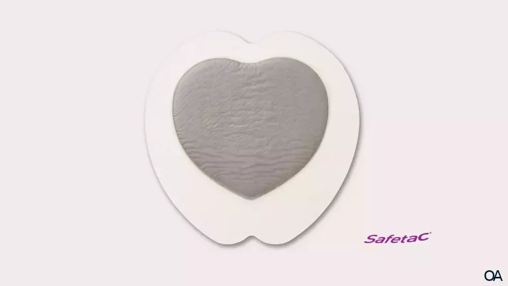 Mepilex® Border Sacrum Ag Schaumverband 23 x 23 cm
