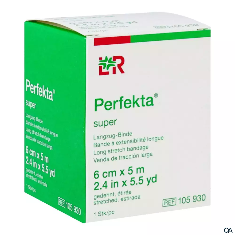 Perfekta® Super Langzugbinde 6 cm x 5 m